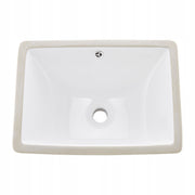 UMYWALKA PODBLATOWA VEVOR PROSTOKĄTNA 46X33 CM CERAMICZNA NIEŻÓŁKNĄCA