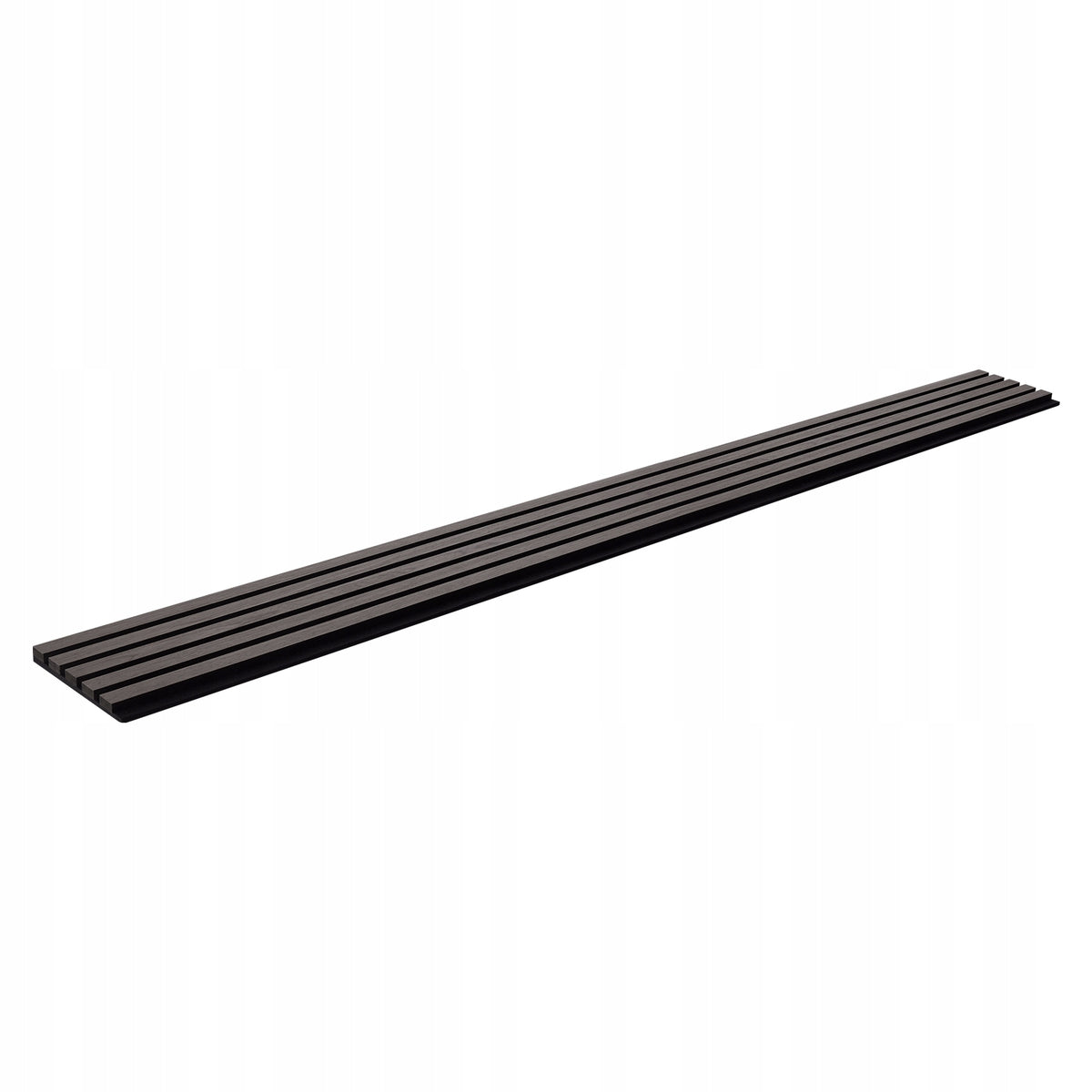 PROFESJONALNE PANELE AKUSTYCZNE VEVOR 2400X200MM PANELE ŚCIENNE CZARNE DĄB