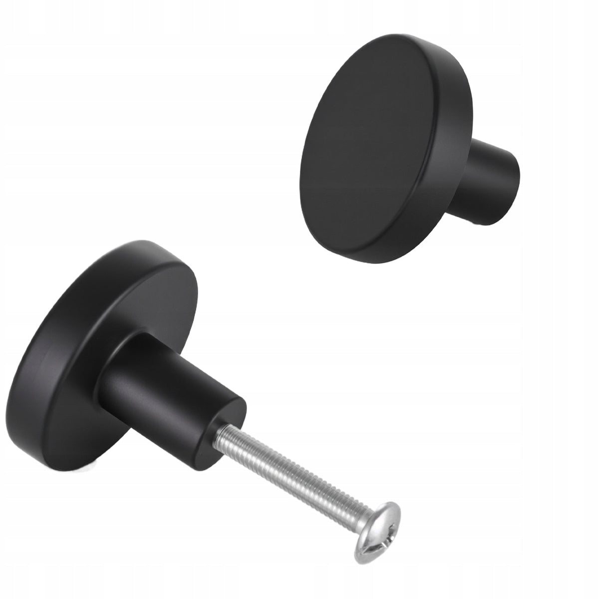 GAŁKI MEBLOWE VEVOR 10 SZT 32 MM CZARNE STOP CYNKU MOCNE I SOLIDNE