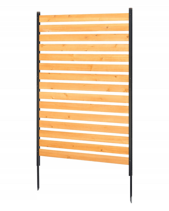 DREWNIANA OSŁONA PRYWATNOŚCI VEVOR 1550X980 MM 1-PANELOWA SOLIDNA ŁATWA