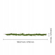 PREMIUM GIRLANDA ŚWIĄTECZNA VEVOR 2750 MM REALISTYCZNA SOSNA NORFOLK