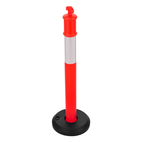 SŁUPKI OGRANICZAJĄCE RUCH VEVOR 2 SZT 114 CM Z WYPEŁNIANĄ PODSTAWĄ