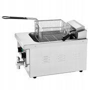 FRYTKOWNICA ELEKTRYCZNA VEVOR 3000W 5.9L KOSZ STAL NIERDZEWNA PROFESJONALNA