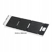 SKŁADANY PANEL SŁONECZNY VEVOR 30W MONOKRYSTALICZNY 16-GNIAZDOWY USB-A