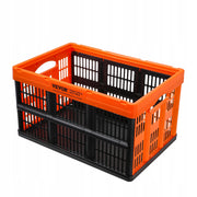 VEVOR ZESTAW 3 SKŁADANYCH PUDEŁEK 45L Z PP MOCNY I ERGONOMICZNY CZARNY
