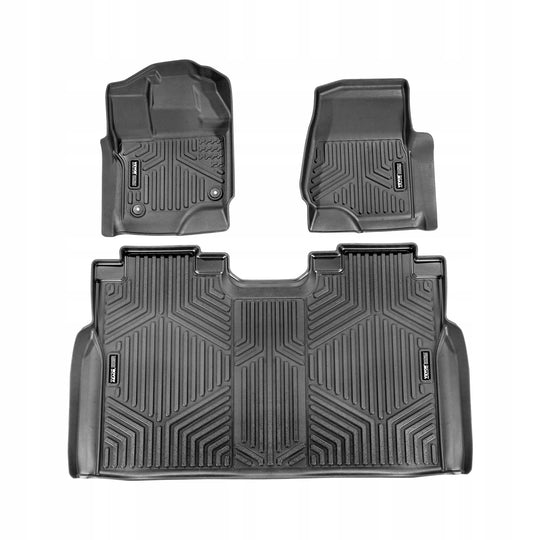 DYWANIKI SAMOCHODOWE VEVOR DO FORDA F-150 2015-2024 PREMIUM 3-CZĘŚCIOWE TPE
