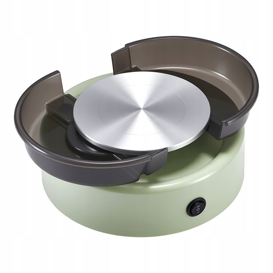 VEVOR MINI KOŁO GARNCARSKIE 158 MM Z REGULACJĄ PRĘDKOŚCI 30W ZESTAW DLA
