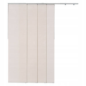 ZASŁONY PANELOWE VEVOR ROZSUWANA SZYNA 116-218 CM 4 PANELE POLIESTER