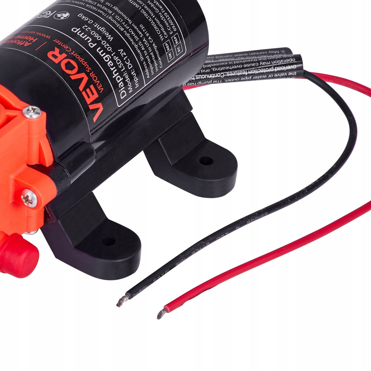 VEVOR POMPA MEMBRANOWA 12V DC 4 5L MIN SAMOZASYSAJĄCA MOCNA SOLIDNA