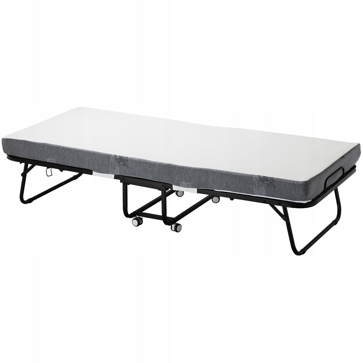 ŁÓŻKO DOSTAWNE VEVOR SKŁADANE Z MATERACEM PIANKOWYM 10 CM 810X1900 MM