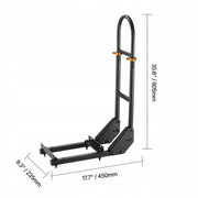 UCHWYT DO WÓZKA GOLFOWEGO VEVOR REGULOWANY 450X235X905 MM STALOWY CZARNY