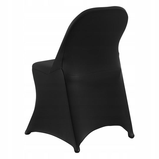 POKROWCE NA KRZESŁA VEVOR 150 SZT ELASTYCZNE CZARNE POLIESTER SPANDEX