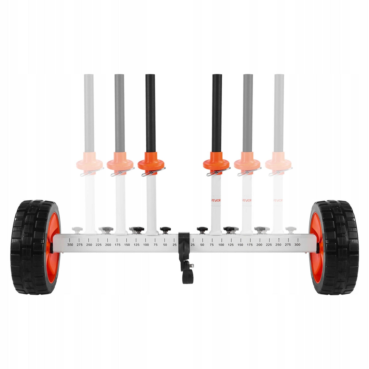 WÓZEK NA KAJAK VEVOR 113 KG SOLIDNY NA KANU OPONY 25.4 CM Z PASEM