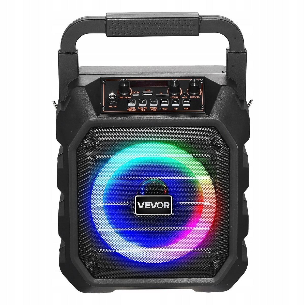 PROFESJONALNY GŁOŚNIK PRZENOŚNY BLUETOOTH VEVOR 20W 6.5 CALA