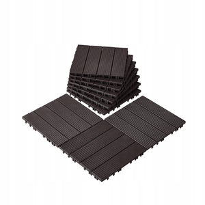 PŁYTKI TARASOWE VEVOR 10 SZT 30X30 CM WODOODPORNE ANTYPOŚLIZGOWE MOCNE