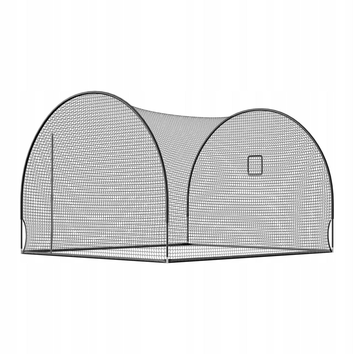 SIATKA DO KLATKI BASEBALL VEVOR 366X310X233 CM PROFESJONALNA MOCNA