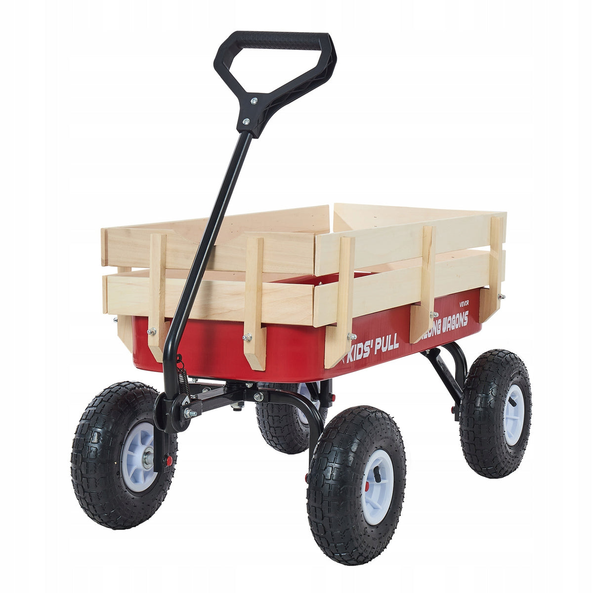 WÓZEK DZIECIĘCY VEVOR 102 CM SOLIDNY TRANSPORTOWY Z UCHWYTEM NA KAŻDY TEREN