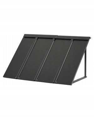 MARKIZA OKIENNA VEVOR 1125X610MM DASZEK DRZWIOWY STALOWY SOLIDNY MOCNY