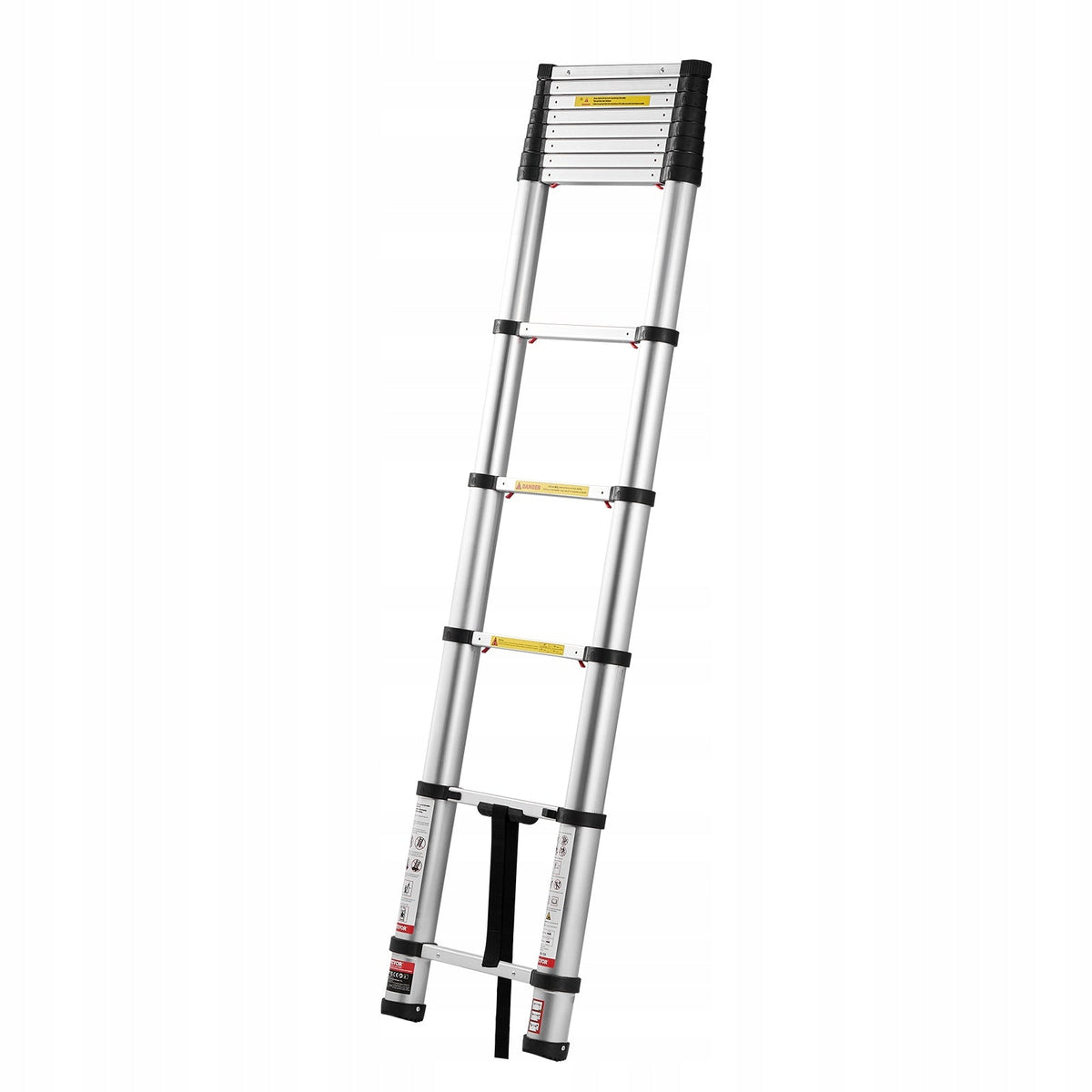DRABINA TELESKOPOWA VEVOR 3740 MM ALUMINIOWA SKŁADANA MOCNA 150 KG