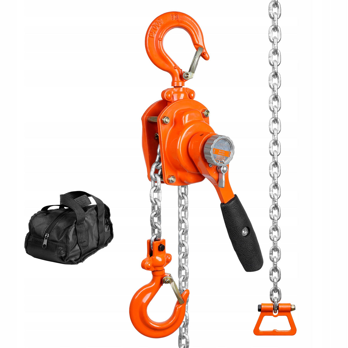 Wciągnik dźwigniowy VEVOR Mini 0,5 t, 1,4 m, łańcuch G80 | 9