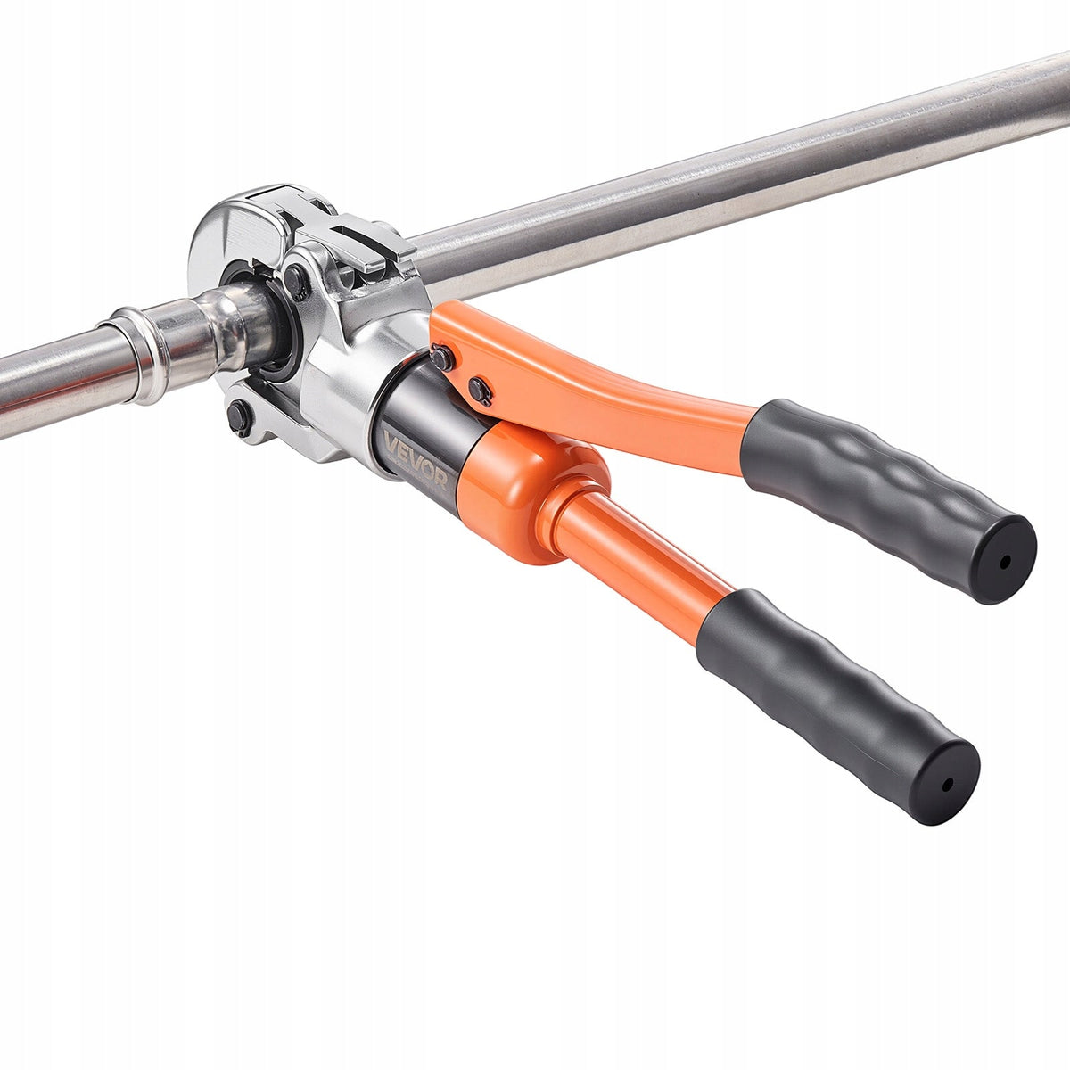 PRASA HYDRAULICZNA V-CONTOUR VEVOR DO RUR STAL NIERDZEWNA 5 SZCZĘK MOCNA