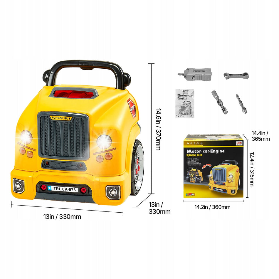 VEVOR 60-ELEMENTOWY ZESTAW NAPRAWCZY DLA DZIECI Z WYJMOWANYMI CZĘŚCIAMI
