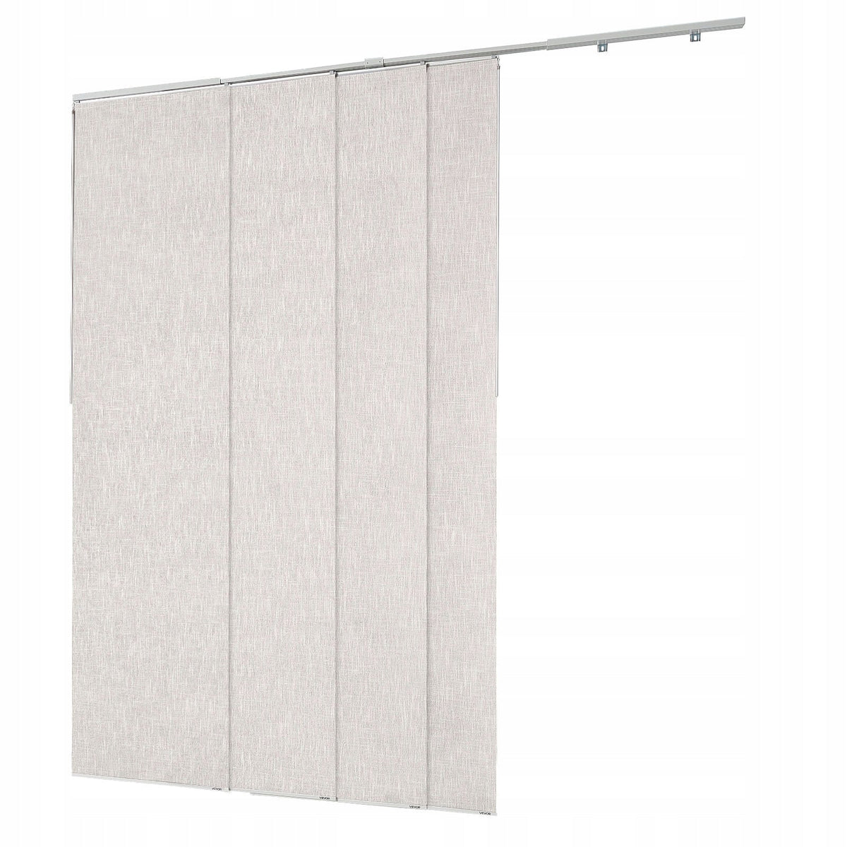 ZASŁONY ZACIEMNIAJĄCE VEVOR ROZSUWANA SZYNA 116-218 CM 4 PANELE PREMIUM