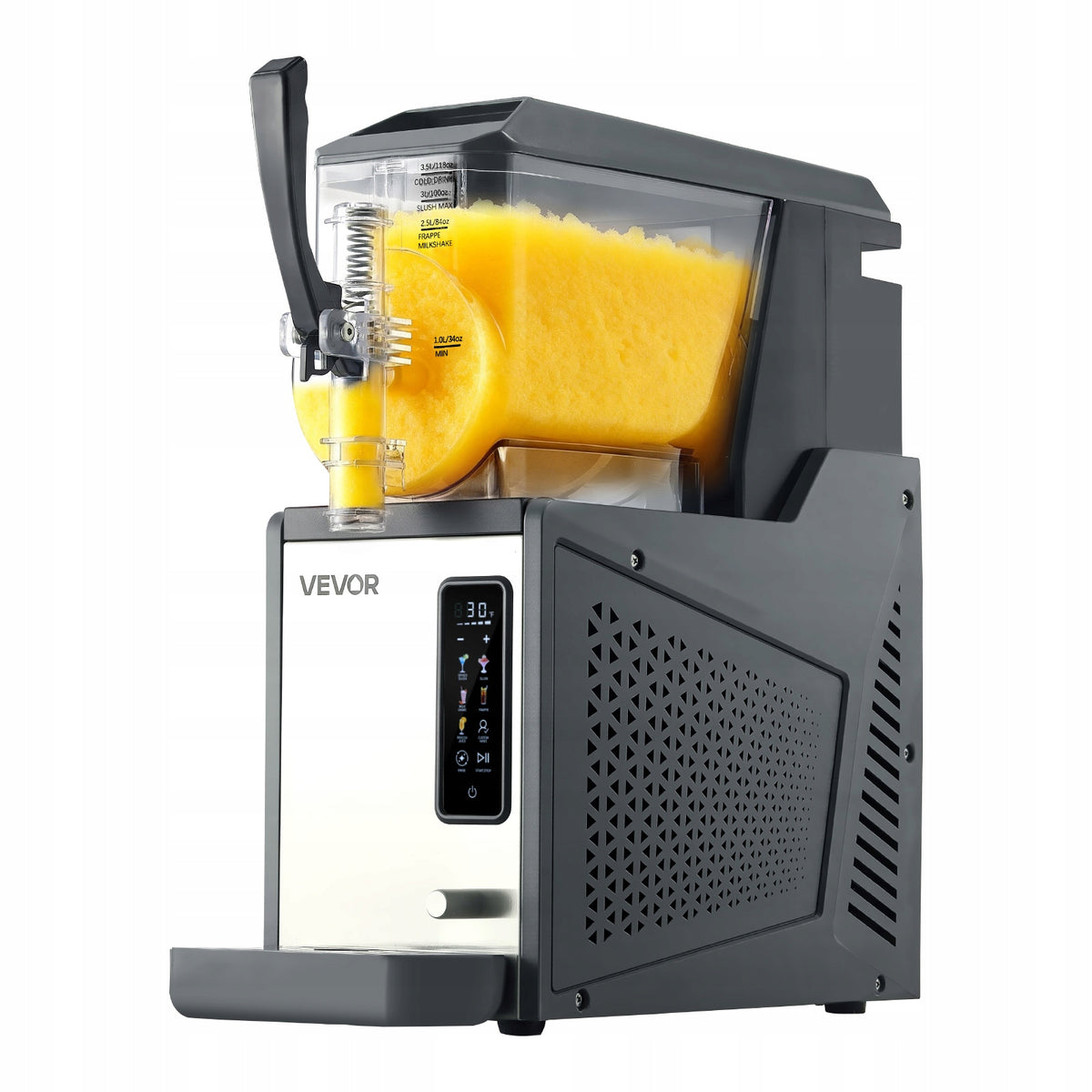 VEVOR SLUSH MACHINE 4L ELEKTRYCZNA MASZYNA DO MROŻONYCH NAPOJÓW 350W