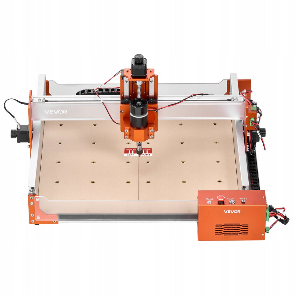 FREZARKA CNC VEVOR 100W WRZECIONO 3-OSIOWA DUŻY OBSZAR 400X400X95MM PREMIUM