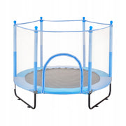 VEVOR TRAMPOLINA DZIECIĘCA 60 CALI ZEWNĘTRZNA MINI Z SIATKĄ I KOSZYKÓWKĄ