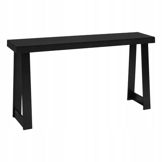 VEVOR STOLIK KONSOLOWY 140X30 5X81 CM CZARNY MOCNY WĄSKI STOLIK WEJŚCIOWY