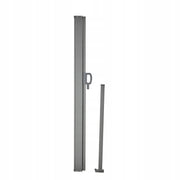 MARKIZA BOCZNA VEVOR 180X350 CM BEŻOWA PREMIUM WYSUWANA PATIO EKRAN SOLIDNA