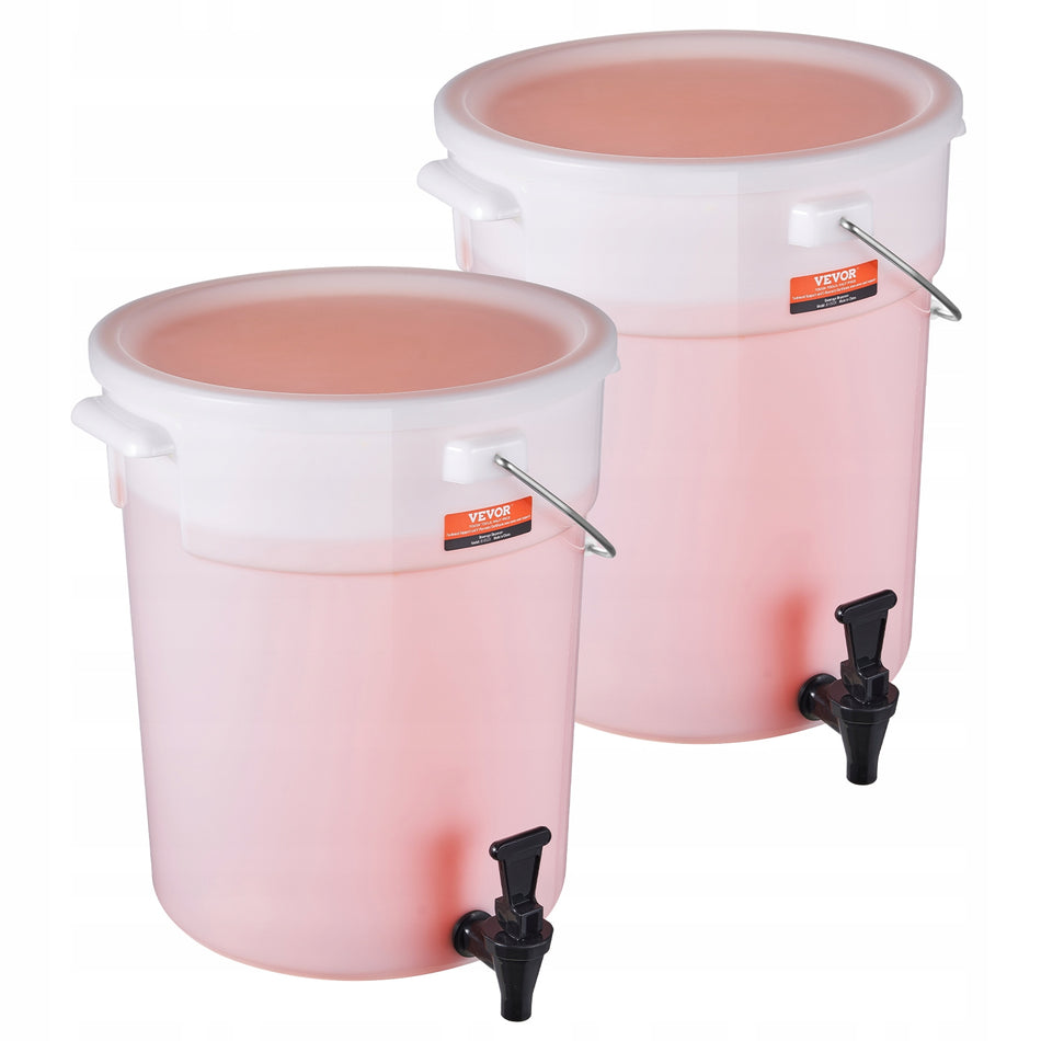 DYSTRYBUTOR NAPOJÓW VEVOR 19L 2 SZT DOZOWNIK PLASTIKOWY NA IMPREZY PREMIUM