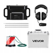 PROFESJONALNY DETEKTOR WYCIEKÓW WODY VEVOR 1HZ-5000HZ 7 CALI LCD 2M