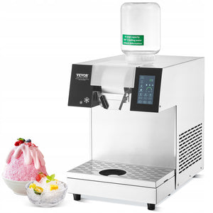 VEVOR KOMERCYJNA MASZYNA DO LODU W PŁATKACH ŚNIEGU 230 KG 700W STAL