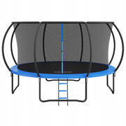 TRAMPOLINA OGRODOWA VEVOR 14FT Z SIATKĄ I DRABINKĄ 96 CM MOCNA I STABILNA