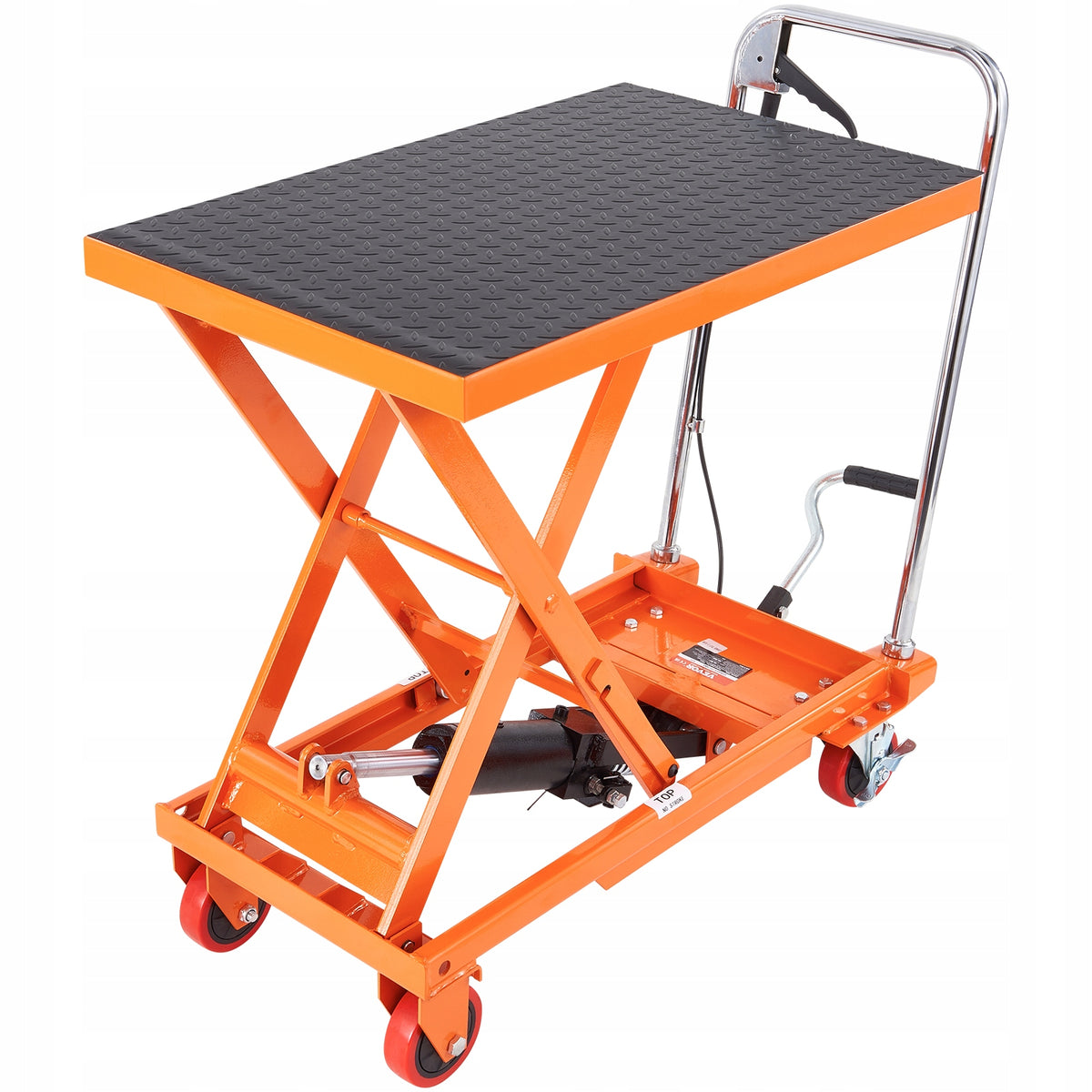 PODNOŚNIK NOŻYCOWY HYDRAULICZNY VEVOR UDŹWIG 230KG WÓZEK PODNOŚNIKOWY