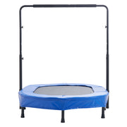 TRAMPOLINA DZIECIĘCA VEVOR SKŁADANA MINI NIEBIESKA DO DOMU I OGRODU 100KG