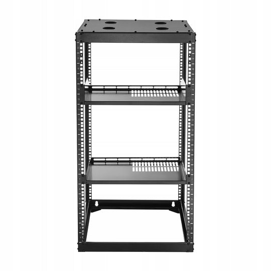VEVOR SZAFA SERWEROWA 20U OPEN FRAME 585 MM GŁĘBOKOŚĆ MOCNA STALOWA RACK