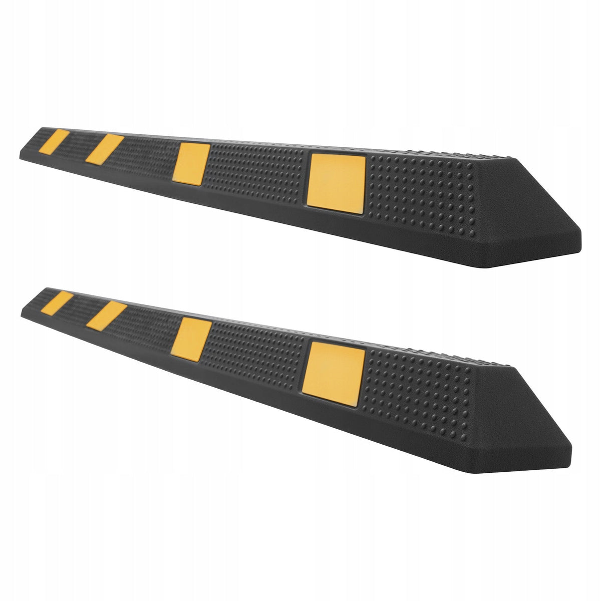 VEVOR STOPERY PARKINGOWE 2 SZT 184X16X11 CM GUMA ODBLASKOWE MOCNE