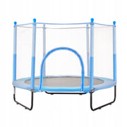 VEVOR TRAMPOLINA DZIECIĘCA 60 CALI ZEWNĘTRZNA MINI Z SIATKĄ I KOSZYKÓWKĄ