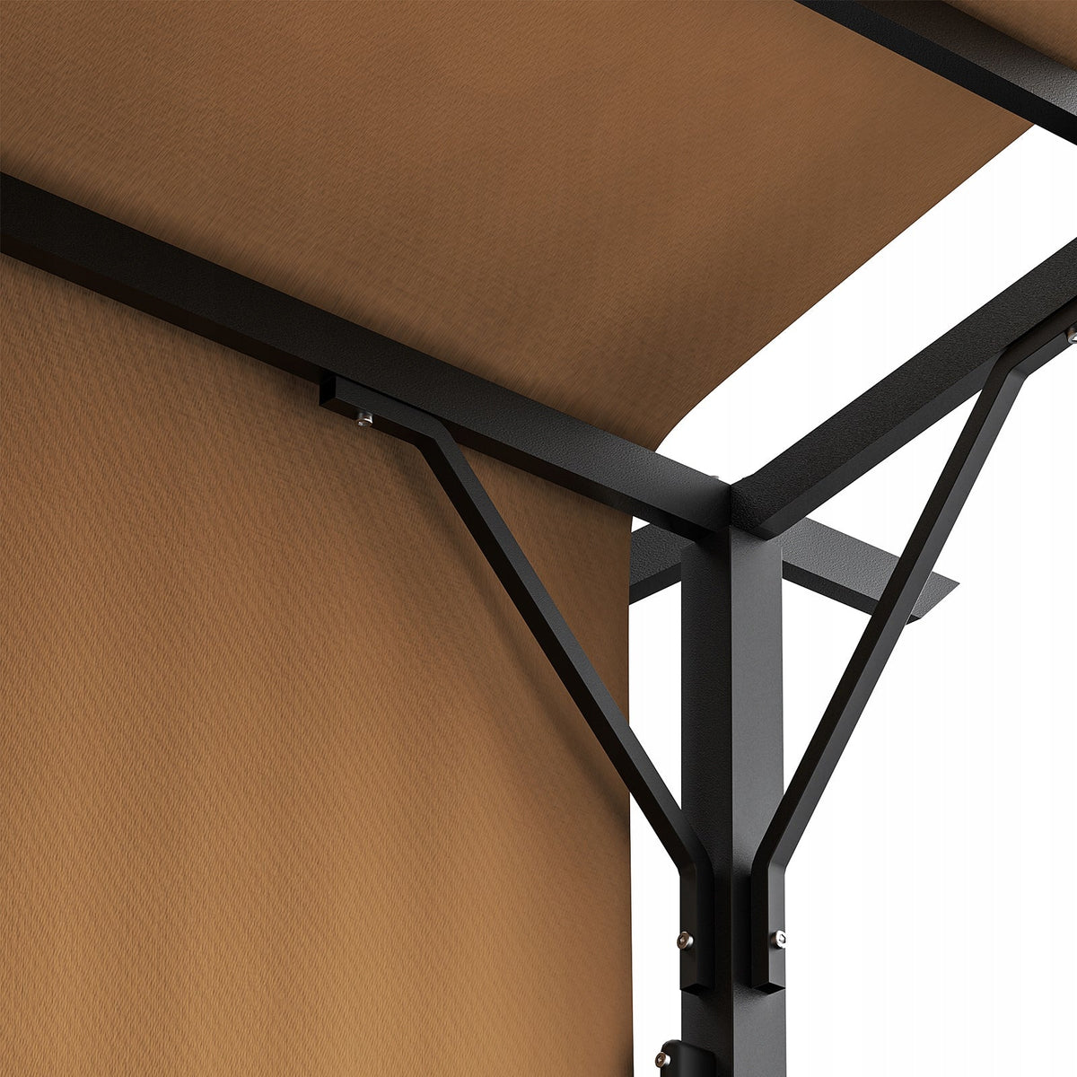 PERGOLA VEVOR 3X3 M ŁUKOWA ALTANA OGRODOWA ZADASZENIE WODOODPORNE SOLIDNA