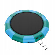 VEVOR DMUCHANA TRAMPOLINA WODNA 15FT PREMIUM WODOODPORNA TRWAŁA Z POMPĄ
