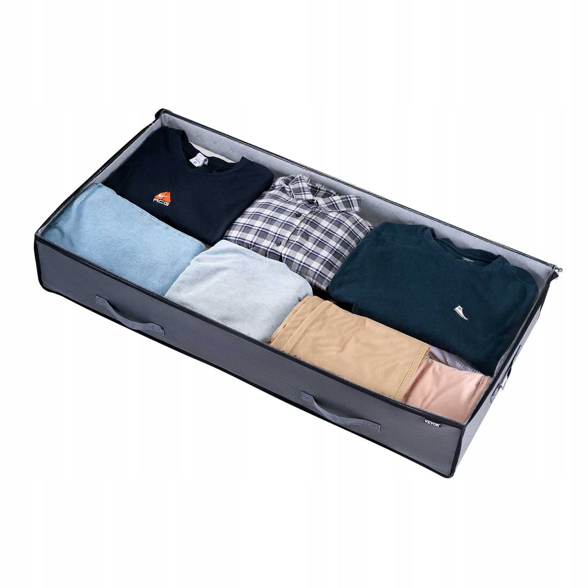 VEVOR TORBA DO PRZECHOWYWANIA POD ŁÓŻKIEM 6 SZT 996X500X180MM MOCNA DUŻA