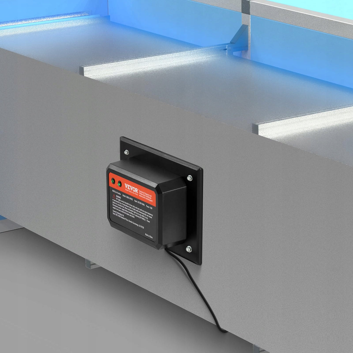 VEVOR HVAC OCZYSZCZACZ POWIETRZA UV UVC 18W DO KLIMATYZACJI Z 2 ŻARÓWKAMI