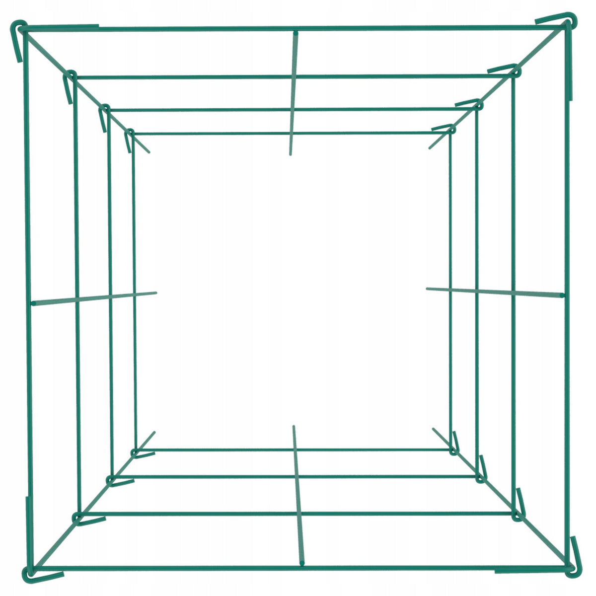 VEVOR KLATKI NA POMIDORY 37X37X100 CM ZESTAW 6 SZTUK MOCNE KWADRATOWE