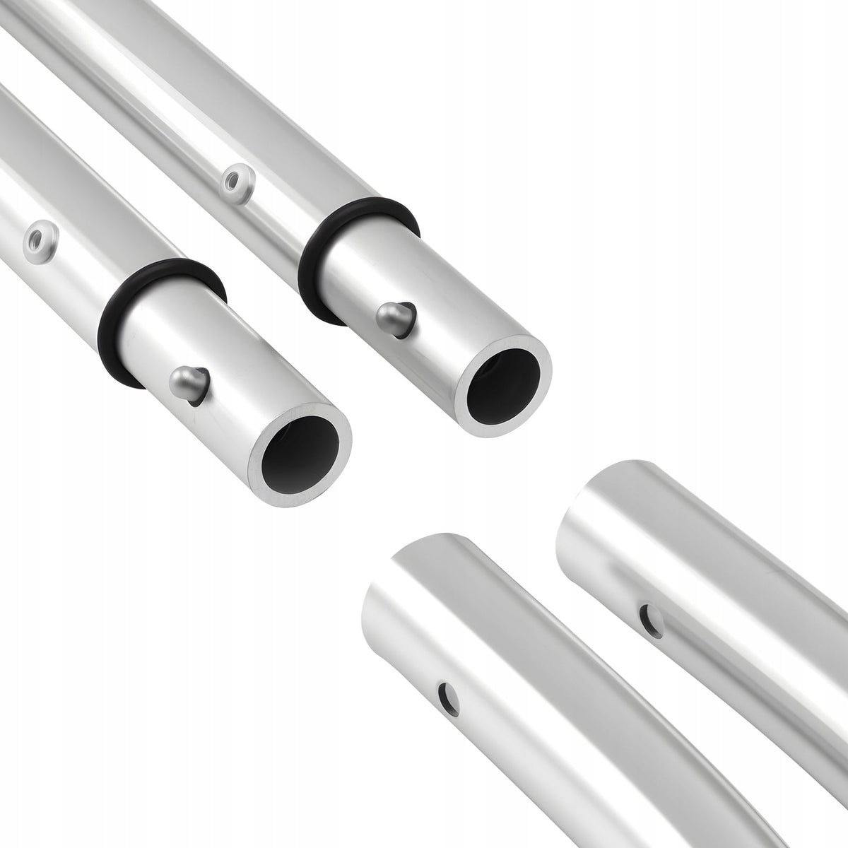 VEVOR POKROWIEC NA ŁÓDŹ BIMINI TOP 3 ŁUKI 600D POLIESTER ALUMINIUM MOCNY
