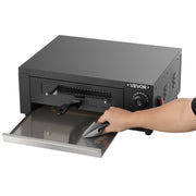 PROFESJONALNY PIEC ELEKTRYCZNY DO PIZZY VEVOR 30 CM 1450W 25-300 C STOŁOWY
