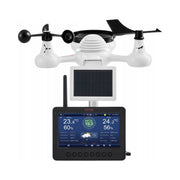 VEVOR STACJA POGODOWA 7 W 1 WLAN TFT 7.3 CALA SOLARNA MOCNA TRANSMISJA