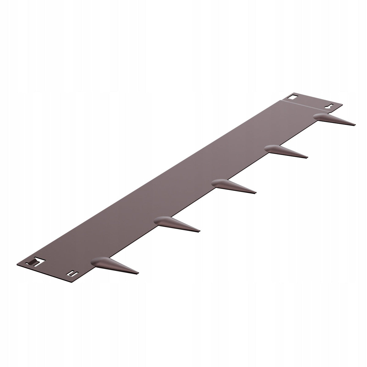 METALOWE OBRZEŻE TRAWNIKOWE VEVOR 5 SZT 990X207X1 5MM OCYNKOWANE BRĄZOWE